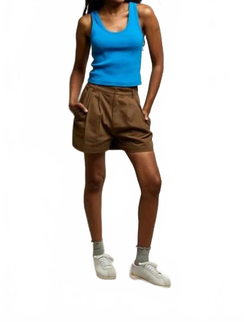 NEW PERFECTWHITETEE blondie tank top in cobalt